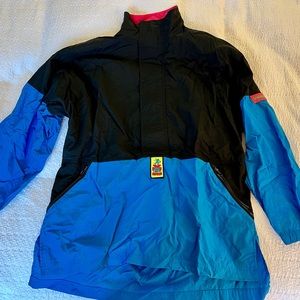 Vintage 90s Ocean Pacific OP Xtreme Air 1/4 Zip Windbreaker Jacket L